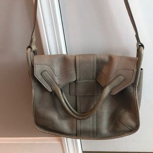 Orla Kiely Leather Hand/crossbody bag